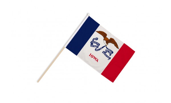 Iowa Hand Flags